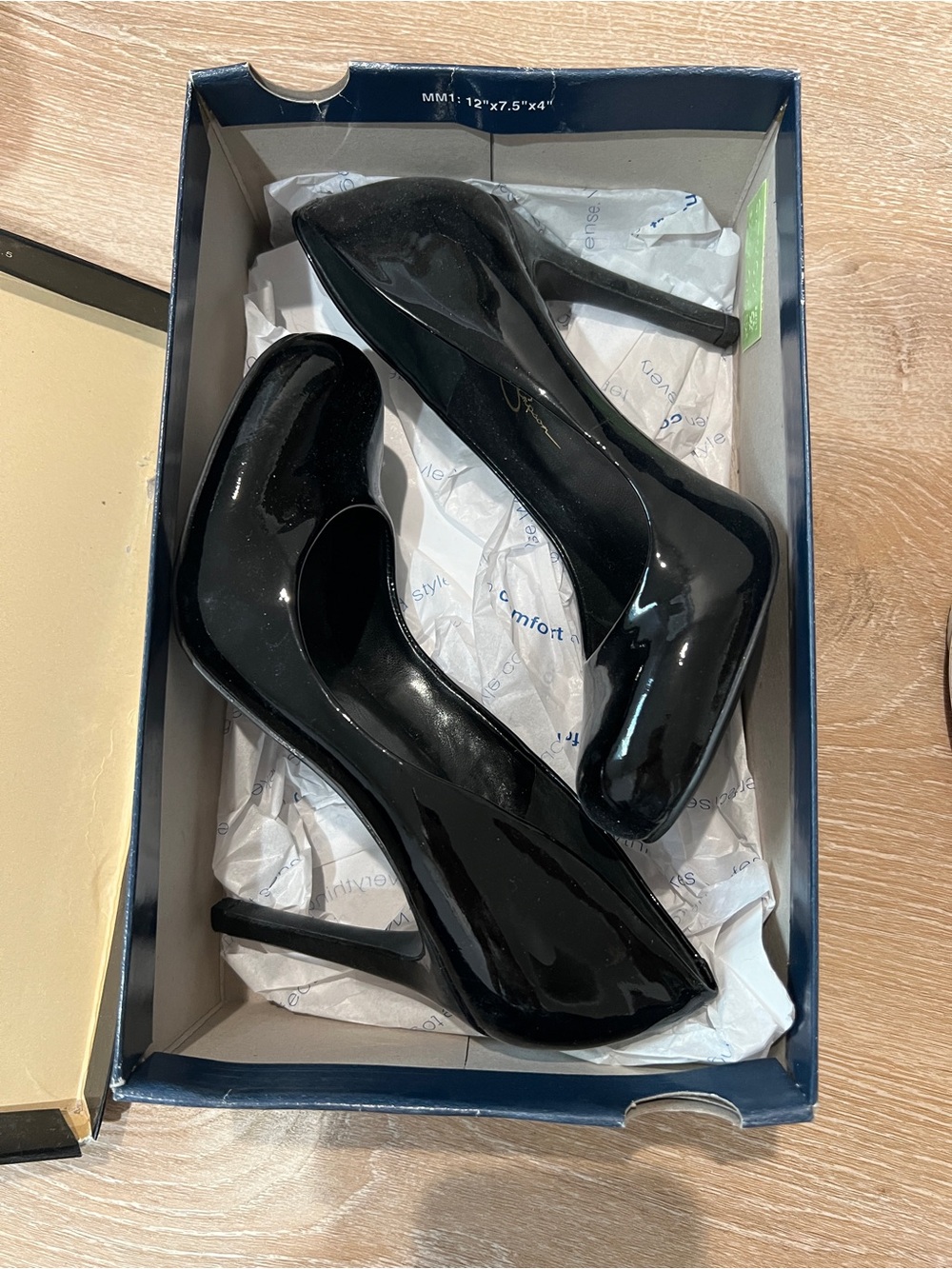 Black Patent High Heel Pumps - Women's Classic Stiletto